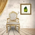 thumbnail image 3 of Medley, Elizabeth 12x12 Gold Ornate Wood Framed with Double Matting Museum Art Print Titled - Green Leaves Square I, 3 of 4