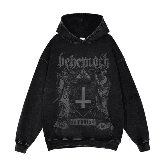 Vintage Men Hoodie Streetwear Y2k Gothic Punk Style Men Clothes Harajuku Oversized Top High Street Hipster Streetwear Anime LS