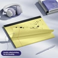 thumbnail image 4 of 5 Pack Wide Legal Pads 11" x 9.5" Landscape Pink Purple Blue Green Yellow College Ruled Note Pad Narrow Ruled 30 Sheets per Notepad Perforated Writing Paper Thick Backboard Horizontal Pads of Paper, 4 of 7