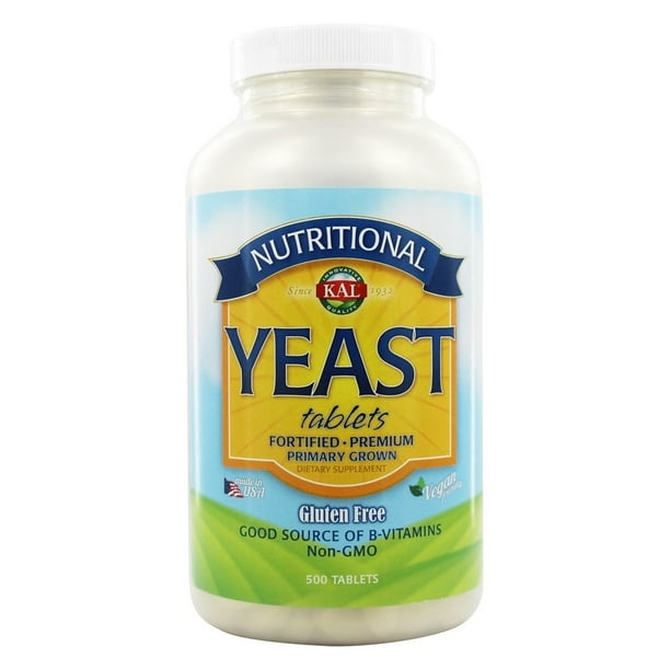 KAL Nutritional Yeast Tablets B Vitamins & Naturally Occurring Amino