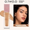 thumbnail image 2 of O.TWO.O HC004 Full Coverage Foundation – Oil-Control Waterproof Matte Vegan Liquid Makeup, Warm Almond, 2 of 13
