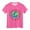 Hot Pink, variant on FUNDUFI Toddler Kids Boys Tee Shirts Short Sleeve Cartoon Earth Printed T Shirts Soft Comfortable Summer Shirt Tops 2-3 Years