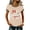 Beige, variant on 250 Anniversary USA Shirt Women Short Sleeve 250th Anniversary Independence Day Patriotic American Flag Shirt, Black M