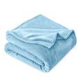 thumbnail image 1 of Bare Home Microplush Fleece Blanket - 300 GSM - Fuzzy Microfleece - Soft & Plush - King, Light Blue, 1 of 5
