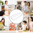 thumbnail image 4 of Organizador de huevos para refrigerador, estante para huevos para refrigerador, huevera para mantener los huevos frescos, diseño que ahorra espacio para almacenamiento en la cocina, acrílico, 4 of 5