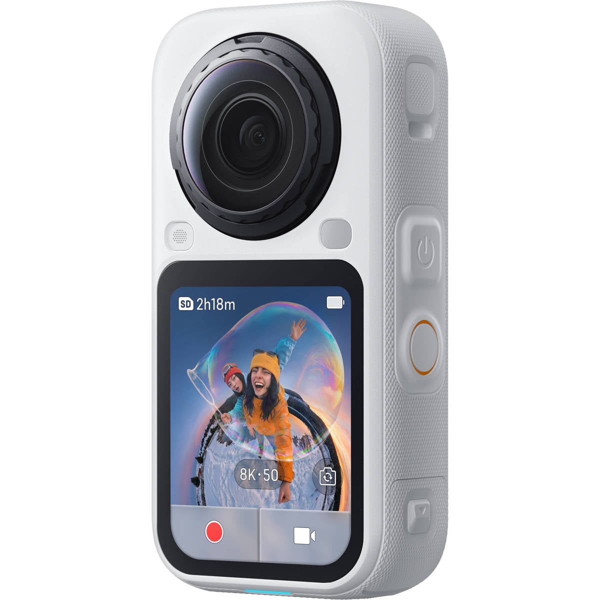 Insta360 X6 8K 360 Action Camera Standard Bundle, Arctic White