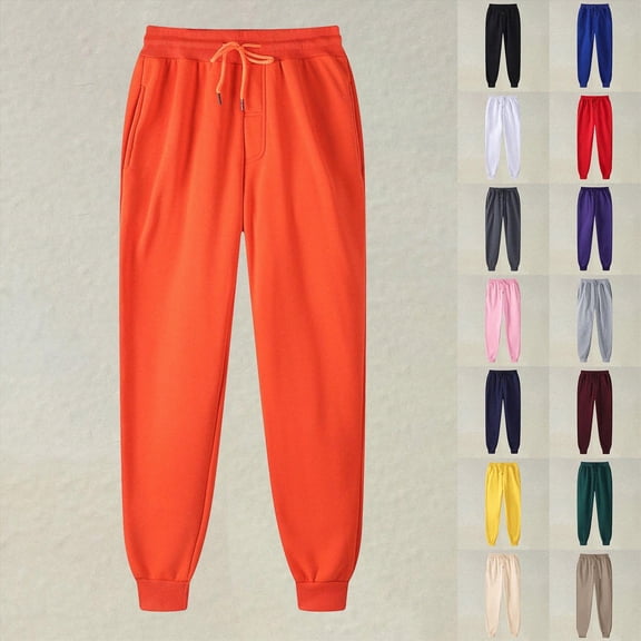 Mens Cargo Joggers Pants Casual Twill Chino Cotton Elastic Drawstring Outdoor Hiking SweatPants Mens Athletic Gym Cargo Pants ,XXL-Pink