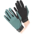 thumbnail image 4 of Shires Aubrion Stratos Kids' Riding Gloves: Comfort & Grip Black / Medium, 4 of 6