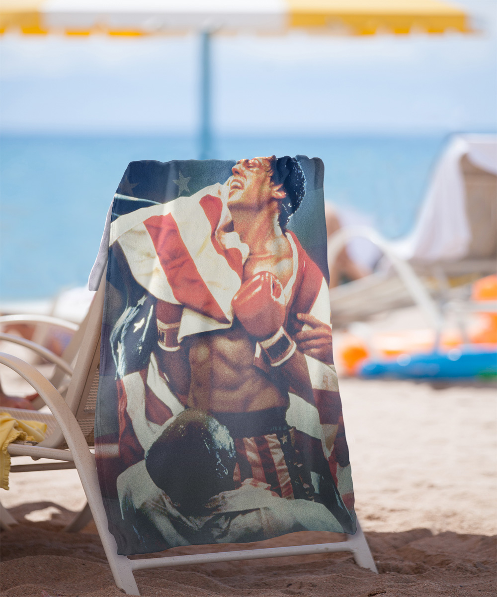 Rocky Beach Towel, 30"x60", Raise Up Beach Towel
