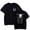 Black, variant on Tyler Childers Mule Pull Tour Merch Cotton short sleeved T-shirt for men and women, fashionable and casual round neck top