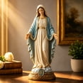 thumbnail image 1 of Sacred Heart Blessed Religious Statue Set Elegant Home Hand- Resin Religious Statue For Home Altar Catholic Decor Religious Gift, 1 of 6
