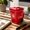 Red, variant on Recycling Bin Mug, Ceramic Coffee Cup With Lid, Funny Trash Can Shaped Tea Mug for Office Coworkers Desk Home Daily Use Gift, Novelty Drinkware