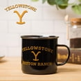 thumbnail image 4 of Silver Buffalo Yellowstone Dutton Ranch - Taza de campaña esmaltada, 21 onzas, 4 of 7