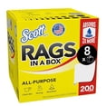 thumbnail image 2 of Kimberly Clark Consumer 75260CT 10 x 12 in. Rags in a Box, POP UP Box - White, per Box - 200 per Box, 2 of 3