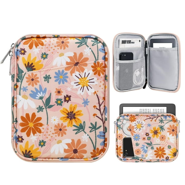 Funda para tablet TimoVo para Kindle Paperwhite de 6 a 7 pulgadas, color amarillo