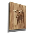 thumbnail image 2 of Epic Graffiti 'Wood Panel Longhorn' by Ethan Harper Canvas Wall Art, 40"x54", 2 of 3
