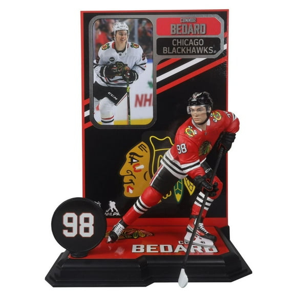 Connor Bedard in New Pose (Chicago Blackhawks) NHL McFarlane's SportsPicks
