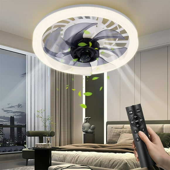 Battery Fan With Light Embedded Adjustable Battery Fan With Light And Remote Control Modern Plug Fan Thin Window Fans Quiet 20 Clip Fan Plug in Quite Shop Fans Heavy Duty Fan for Room Room Fan Quiet
