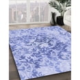 thumbnail image 3 of Ahgly Company Machine Washable Indoor Rectangle Transitional Blue Area Rugs, 7' x 10', 3 of 7