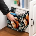 thumbnail image 5 of Squirrel Foldable Storage Basket with Handle, 10.8"x10.5"x10.6", Large Capacity Organizer Bins, Toy Box, Storage Bins, 5 of 6