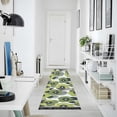 thumbnail image 4 of Yayeee Runner Rug for Bedroom 2'x6' Machine Washable Hallway Non Slip Mat, Gray Floral, 4 of 8
