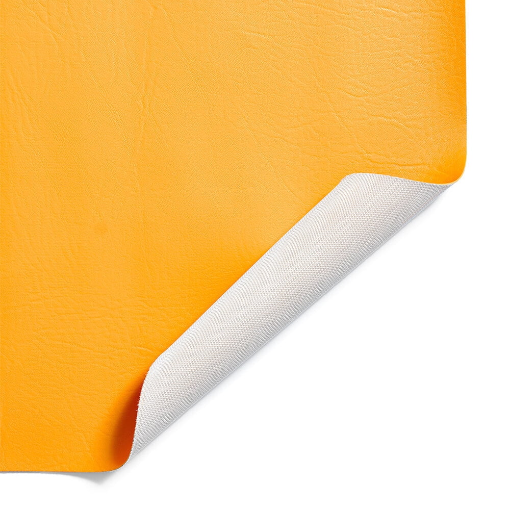 Ottertex® Marine Vinyl 54 Inch Waterproof PVC Polyester UV-Resistant Mold-Resistant Abrasion Resistant Heavy Duty Outdoor Upholstery Fabric (Sunflower, 5 Yards)