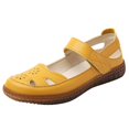 thumbnail image 1 of Ballerines pour Femmes, Chaussures Décontractées à Enfiler avec Bout Rond Respirant, Bride Ajustable pour un Confort Toute la Journée, 1 of 8