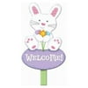 Welcome Bunny Rabbit Animal Easter Holiday Party Decoration Lawn Yard Sign