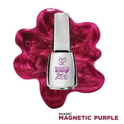 Salon Perfect Magnetic One Step Gel + Magnet Tool, Purple Nail Polish, 0.5 fl oz