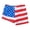 American Flag, variant on Boy's 2 in 1 Swim Trunks with Liner Funny Printed Swim Shorts for Kids Navy Blue 6