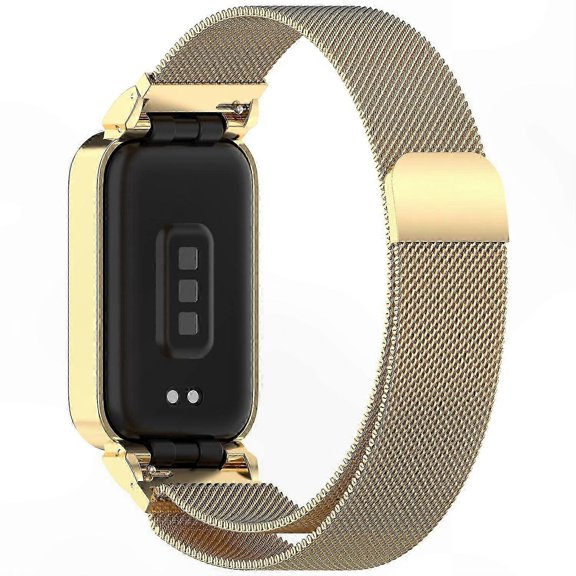 Magnetic Strap for Fitness Tracker with Metal Frame - Secure and Stylish Design