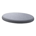 thumbnail image 4 of Round Seat Pad Japanese Style Washable Detachable Comfortable Soft Stool Cushion Light Gray 35cm, 4 of 9