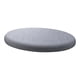 thumbnail image 4 of Cojín de asiento redondo, cómodo y con cremallera, universal para cuatro estaciones. Gris claro 30cm, 4 of 9