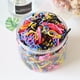 thumbnail image 3 of 1000pcs Baby Colorful Hair Ties Hair Rubber Bands for Toddler Infants Kids Girls Thin Small Hair Elastics Bands Hair Ties BEoffer Baby Toddlers Girls Elastics Hair Bands Black, 3 of 4