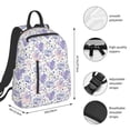 thumbnail image 2 of Lafuoo Lavender Flowers Pattern Lightweight Backpack, Wear-resistant Multi-pocket Travel Backpack, Suitable for Work, Campus, Mountaineering, Unisex-One Size, 2 of 7