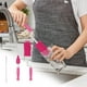 thumbnail image 5 of Kit de limpieza de cepillos para botellas | Kit de cepillo de silicona de 3 piezas para biberones, pajitas, tetinas | Diseño giratorio a 360°, limpieza profunda eficiente, portátil, duradero, 5 of 5