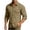 Khaki#01, variant on Mens Athletic Shirts Quick Dry Moisture Wicking Hiking Shirts Button Down Breathable Stretchy Ripstop Trucker Utility‌ Shirts