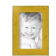 thumbnail image 2 of ArtToFrames 4" x 6" Yellow Picture Frame, 4x6 inch Yellow Wood Poster Frame (WOM-4747), 4 Pack, 2 of 7