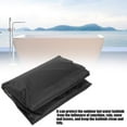 thumbnail image 3 of Cubierta protectora cuadrada para bañera de hidromasaje de 10 tamaños con elástico, impermeable, resistente al sol y a los rayos UV, para exteriores, para baños termales, piscinas, 190 t de poliéster, 3 of 5