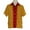 Dijon+maroon, variant on Men's Button Shirts Short Sleeve Bowling Tops
