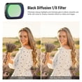 thumbnail image 3 of Filtro NEEWER Magnetic Black Mist Diffusion 1/8 para DJI Osmo Pocket 3, 3 of 8