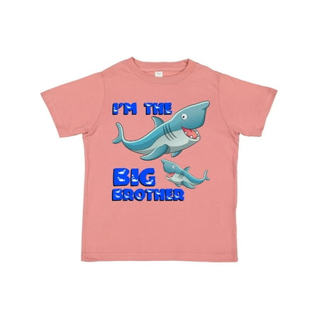

Inktastic I m the Big Brother Shark Gift Toddler Boy Girl T-Shirt