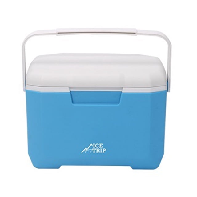 Nevera portátil de 6L, pequeña caja de hielo multifunción de larga duración para Camping Picnic