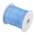 thumbnail image 1 of Unique Bargains Beading Thread Bracelet Weave Bead Craft Cord 2mm 78M/Roll (85-Yards) Decorative String, Light Blue, 1 of 7