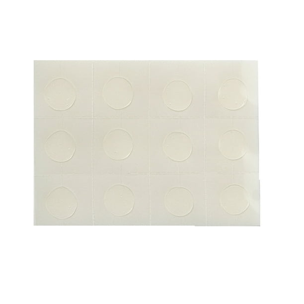Yuarrent Pegamento Punto Único Empaque de joyería Adhesivo Sello de cera Pegatinas Ventana Colgante Decoración Accesorios Cinta móvil Rodillo Kits de decoración para fiestas 13mm12 Granos Yuarrent HA047885-01