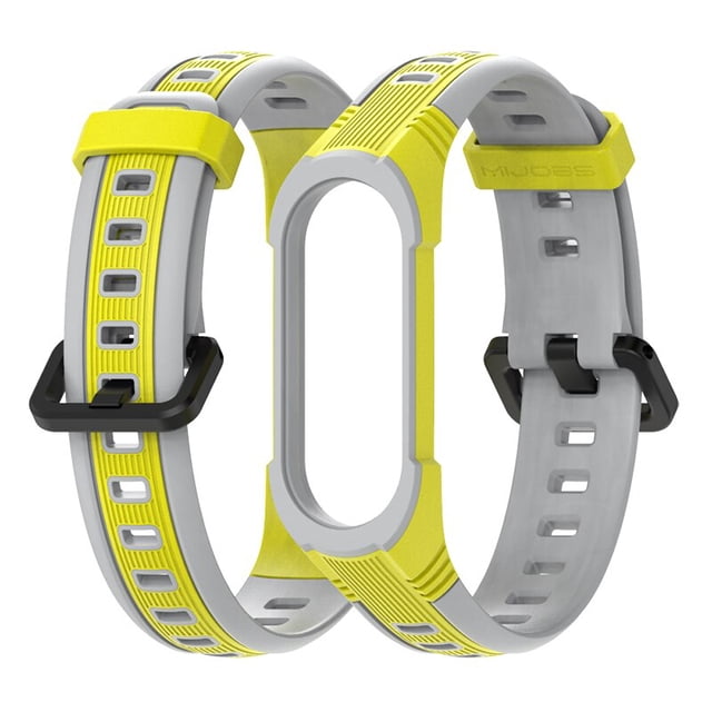 Para Mi Band 6 5 7 Correa de muñeca para Xiaomi Mi Band 7 5 4 3 Correas de silicona para Miband 6 7 Pulsera NFC Global Band Tan Jianjun unisex