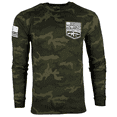 thumbnail image 2 of HOWITZER Clothing Men's T-Shirt L/S BOOM Black Label, 2 of 10