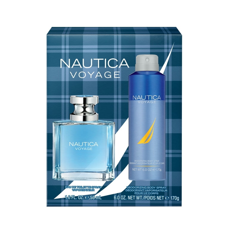 Nautica Voyage Men's 2-Pc. Eau De Toilette & Body Spray Holiday