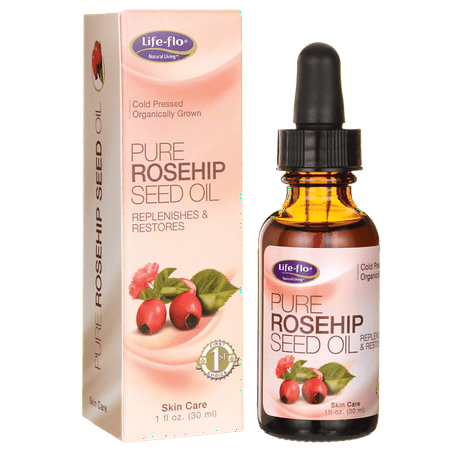 Life-Flo Pure Rosehip Seed Oil 1 fl oz Liquid (Best Rosehip Oil For Wrinkles)