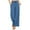 Blue, variant on Diufon Wide Leg Pants for Women Casual Flowy High Waist Drawstring Pants Summer Loose Trousers with Pockets
